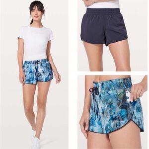 Lululemon Reversible Choose Your Side 3” Navy Shorts, size 4